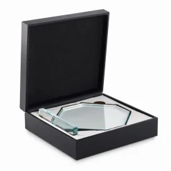 Gift Campaign Trofeo in vetro a forma di ottagono con base rettangolare coordinata></noscript> Medaglie E Trofei|Gadget Per Eventi Sportivi