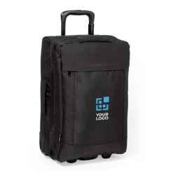 Gift Campaign Trolley a due ruote con base rigida realizzato in poliestere 600D RPET> Valigie E Trolley