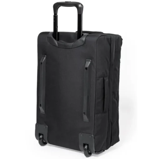 Gift Campaign Trolley a due ruote con base rigida realizzato in poliestere 600D RPET> Valigie E Trolley