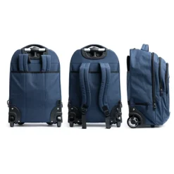 Gift Campaign Trolley che si trasforma in zaino in poliestere 300D per PC da 17
