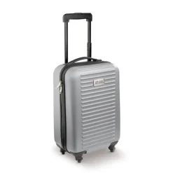 Gift Campaign Trolley in ABS da 18'' con manico estraibile e placca da incidere></noscript> Valigie E Trolley