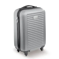 Gift Campaign Trolley in ABS da 18'' con manico estraibile e placca da incidere></noscript> Valigie E Trolley
