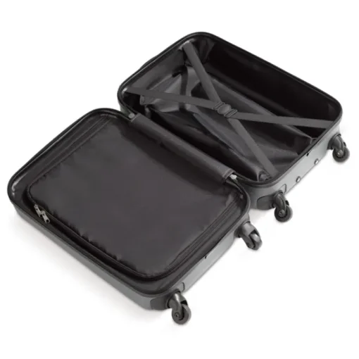 Gift Campaign Trolley in ABS da 18'' con manico estraibile e placca da incidere> Valigie E Trolley