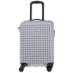 Gift Campaign Trolley in ABS testurizzato con 4 ruote e placca personalizzabile></noscript> Valigie E Trolley