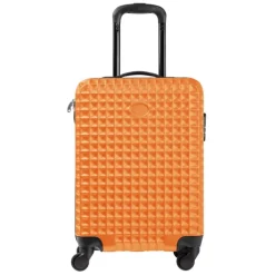 Gift Campaign Trolley in ABS testurizzato con 4 ruote e placca personalizzabile></noscript> Valigie E Trolley