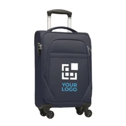 Gift Campaign Trolley personalizzati in poliestere RPET con lucchetto e 4 ruote Voyage></noscript> Valigie E Trolley