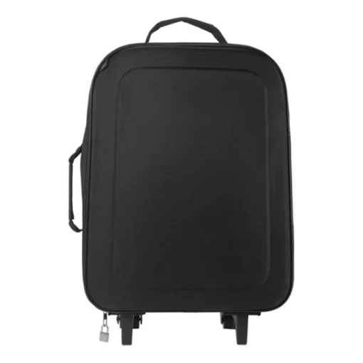Gift Campaign Trolley pieghevole con logo ad unico scomparto con 2 maniglie e 2 ruote> Valigie E Trolley