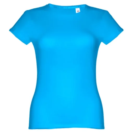 Gift Campaign T-shirt aderente da donna in jersey di cotone da 150 g/m2 THC Sofia> Gadget Per Parrucchieri|Magliette Personalizzate