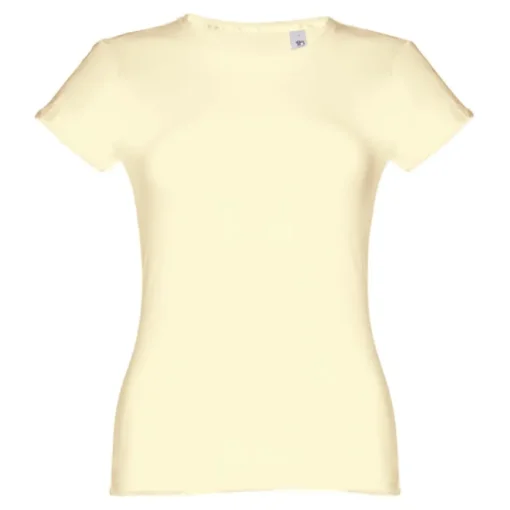 Gift Campaign T-shirt aderente da donna in jersey di cotone da 150 g/m2 THC Sofia> Gadget Per Parrucchieri|Magliette Personalizzate