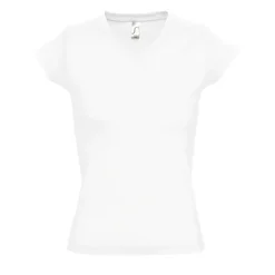 Gift Campaign T-shirt aderente da donna con scollo a V cotone 150g/m2 SOL'S Moon></noscript> Magliette Personalizzate