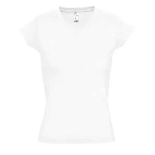 Gift Campaign T-shirt aderente da donna con scollo a V cotone 150g/m2 SOL'S Moon> Magliette Personalizzate