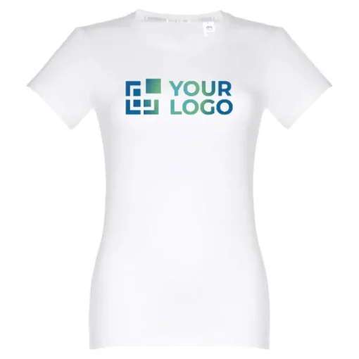 Gift Campaign T-shirt aderente donna con logo in jersey di cotone 190g/m2 THC Ankara> Magliette Personalizzate