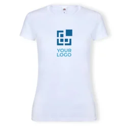 Gift Campaign T-shirt bianca da donna in cotone ring-spun 140g/m2 Fruit Of The Loom></noscript> Magliette Personalizzate