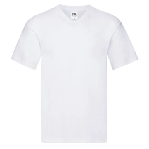 Gift Campaign T-shirt con scollo a V in cotone pettinato da 140g/m2 Fruit of the Loom> Magliette Personalizzate