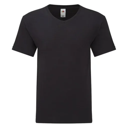 Gift Campaign T-shirt con scollo a V in cotone pettinato da 140g/m2 Fruit of the Loom> Magliette Personalizzate