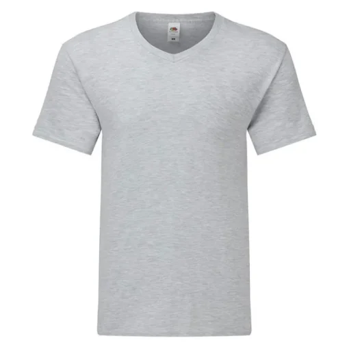 Gift Campaign T-shirt con scollo a V in cotone pettinato da 140g/m2 Fruit of the Loom> Magliette Personalizzate