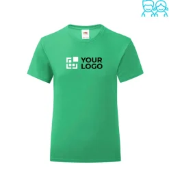 Gift Campaign T-shirt da bambina in cotone pettinato da 140g/m2 Fruit of the Loom></noscript> Magliette Personalizzate