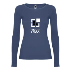 Gift Campaign T-shirt da donna a manica lunga in cotone 160 g/m2 Roly Direct Extreme><noscript><img width=