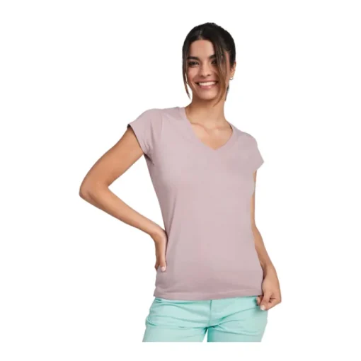 Gift Campaign T-shirt da donna in 100% cotone scollo a V 155 g/m2 Roly> Magliette Personalizzate