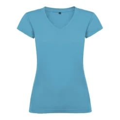 Gift Campaign T-shirt da donna in 100% cotone scollo a V 155 g/m2 Roly></noscript> Magliette Personalizzate