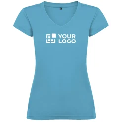 Gift Campaign T-shirt da donna in 100% cotone scollo a V 155 g/m2 Roly></noscript> Magliette Personalizzate