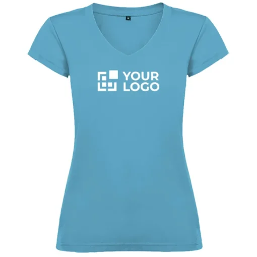 Gift Campaign T-shirt da donna in 100% cotone scollo a V 155 g/m2 Roly> Magliette Personalizzate