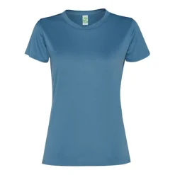 Gift Campaign T-shirt da donna in poliestere riciclato 100 g/m2 Roly Direct Slam><noscript><img width=