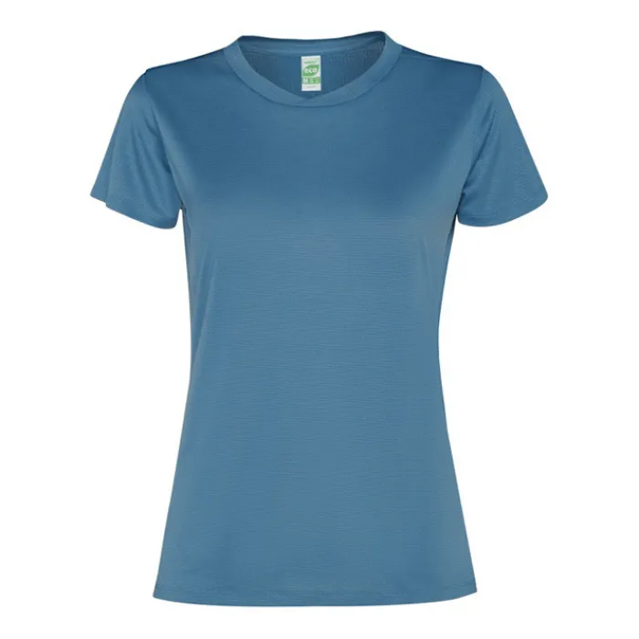 Gift Campaign T-shirt da donna in poliestere riciclato 100 g/m2 Roly Direct Slam> Magliette Personalizzate