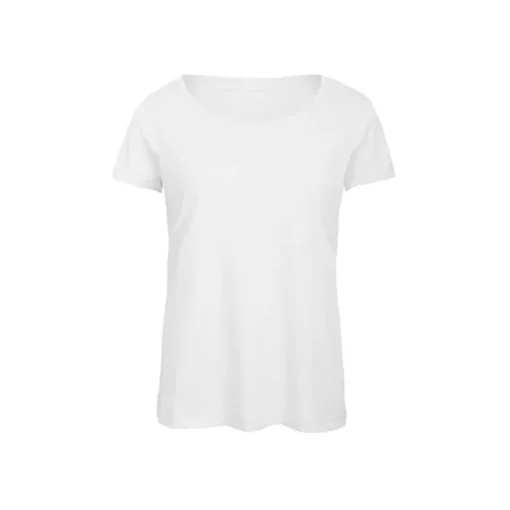 Gift Campaign T-shirt da donna in poliestere cotone e viscosa 130 g/m2 B&C> Magliette Personalizzate