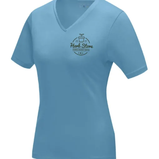 Gift Campaign T-shirt ecologiche da donna con scollo a V cotone 200 g/m2 Elevate NXT> Gadget Ecologici|Magliette Personalizzate