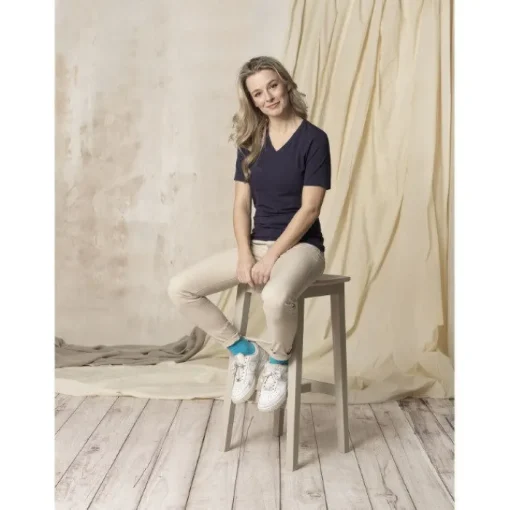 Gift Campaign T-shirt ecologiche da donna con scollo a V cotone 200 g/m2 Elevate NXT> Gadget Ecologici|Magliette Personalizzate