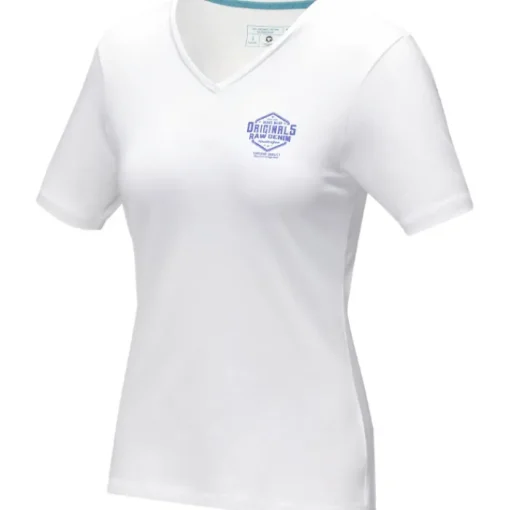 Gift Campaign T-shirt ecologiche da donna con scollo a V cotone 200 g/m2 Elevate NXT> Gadget Ecologici|Magliette Personalizzate