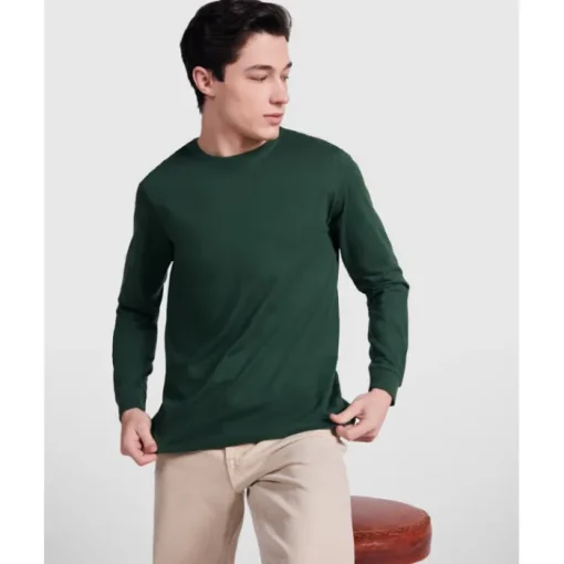 Gift Campaign T-shirt lunga in cotone e polsini a costine 165g/m2 Roly Direct Pointer> Magliette Personalizzate