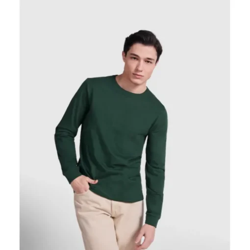 Gift Campaign T-shirt lunga in cotone e polsini a costine 165g/m2 Roly Direct Pointer> Magliette Personalizzate