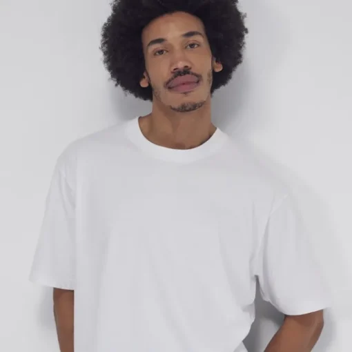 Gift Campaign T-shirt oversize in cotone sostenibile con tessuto spesso 220 g/m2 B&C> Magliette Personalizzate