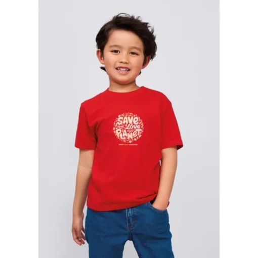 Gift Campaign T-shirt per bambini in cotone semipettinato 190g/m2 SOL'S Imperial> Magliette Personalizzate