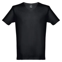 Gift Campaign T-shirt scollo a V taglio regolare in jersey cotone 150g/m2 THC Athens> Magliette Personalizzate