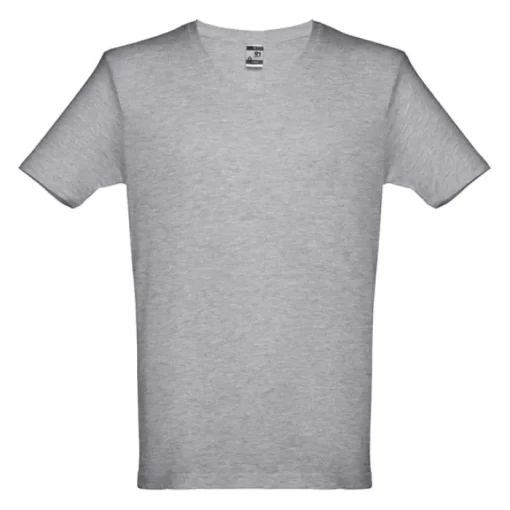Gift Campaign T-shirt scollo a V taglio regolare in jersey cotone 150g/m2 THC Athens> Magliette Personalizzate