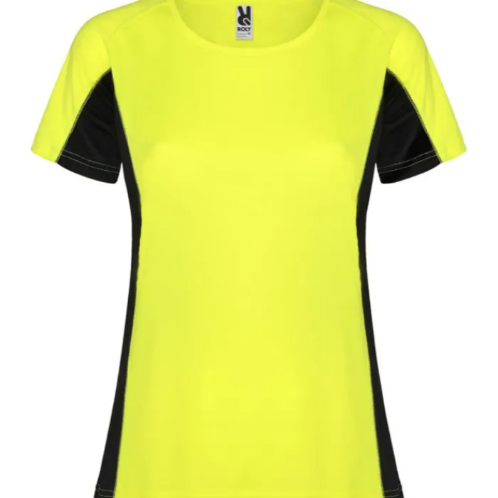 Gift Campaign T-shirt sportiva bicolore da donna in poliestere 140 g/m² Roly> Magliette Tecniche