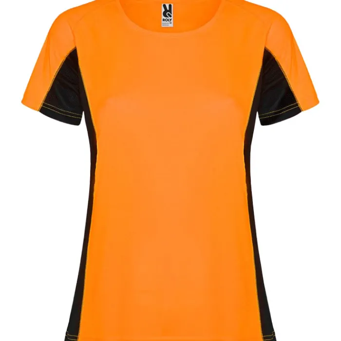 Gift Campaign T-shirt sportiva bicolore da donna in poliestere 140 g/m² Roly> Magliette Tecniche