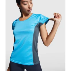 Gift Campaign T-shirt sportiva bicolore da donna in poliestere 140 g/m² Roly></noscript> Magliette Tecniche