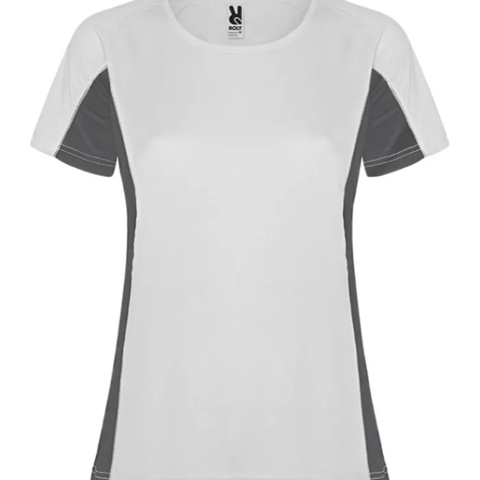 Gift Campaign T-shirt sportiva bicolore da donna in poliestere 140 g/m² Roly> Magliette Tecniche