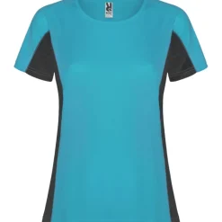 Gift Campaign T-shirt sportiva bicolore da donna in poliestere 140 g/m² Roly></noscript> Magliette Tecniche