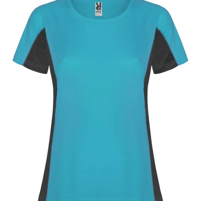 Gift Campaign T-shirt sportiva bicolore da donna in poliestere 140 g/m² Roly> Magliette Tecniche