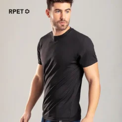 Gift Campaign T-shirt sportiva per adulti in RPET traspirante 135g/m2 MKT Markus> Gadget Ecologici|Gadget Palestra