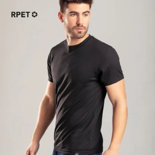 Gift Campaign T-shirt sportiva per adulti in RPET traspirante 135g/m2 MKT Markus> Gadget Ecologici|Gadget Palestra