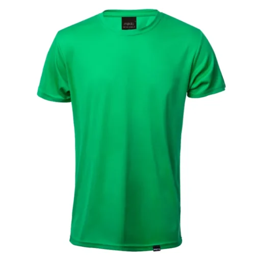 Gift Campaign T-shirt sportiva per adulti in RPET traspirante 135g/m2 MKT Markus> Gadget Ecologici|Gadget Palestra