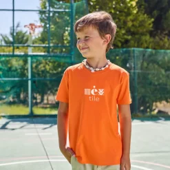 Gift Campaign T-shirt stampate per bambini in cotone 190g/m2 THC Ankara Kids WH></noscript> Magliette Personalizzate