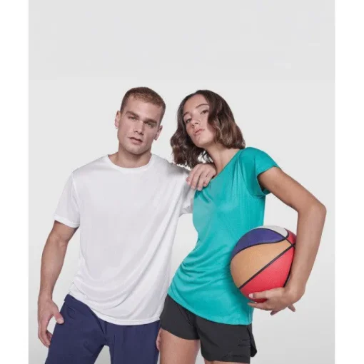 Gift Campaign T-shirt tecnica donna in poliestere riciclato 125 g/m2 Roly Direct Estoril> Magliette Tecniche