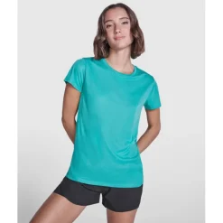 Gift Campaign T-shirt tecnica donna in poliestere riciclato 125 g/m2 Roly Direct Estoril></noscript> Magliette Tecniche